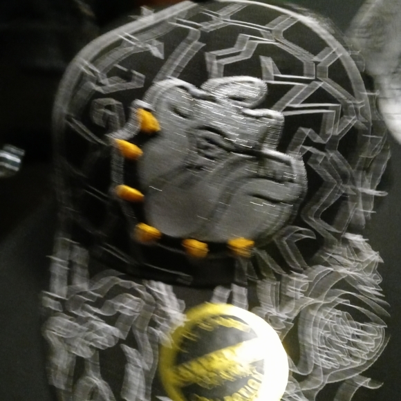 Set of three Bulldog hats blue black and white sna - Picture 3 of 4